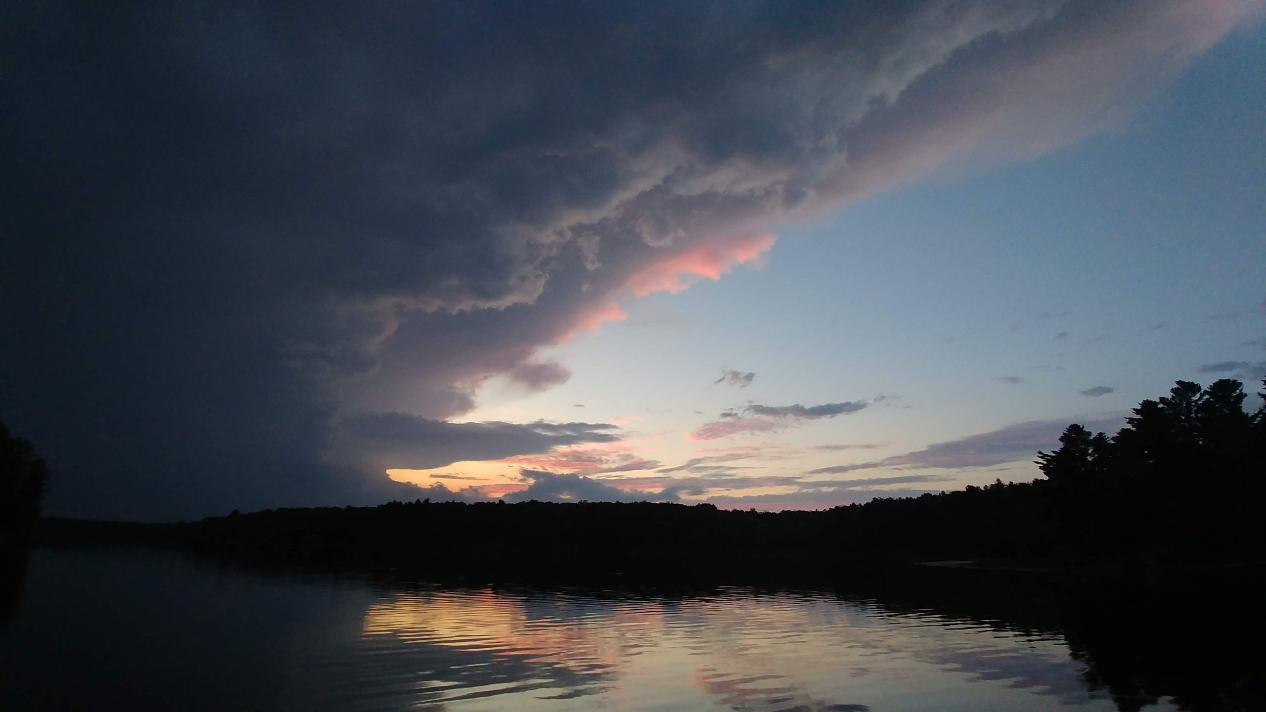 Incoming storm - Horseshoe Lake, Arden ON